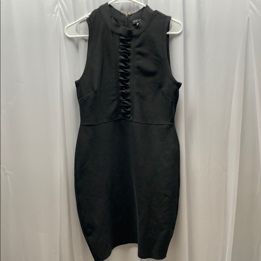 Venus black cocktail dress